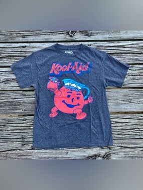 2/$10 Boys XXL 18 KRAFT Kool Aid Man Logo Icon Graphic Tee Short Sleeve Tshirt